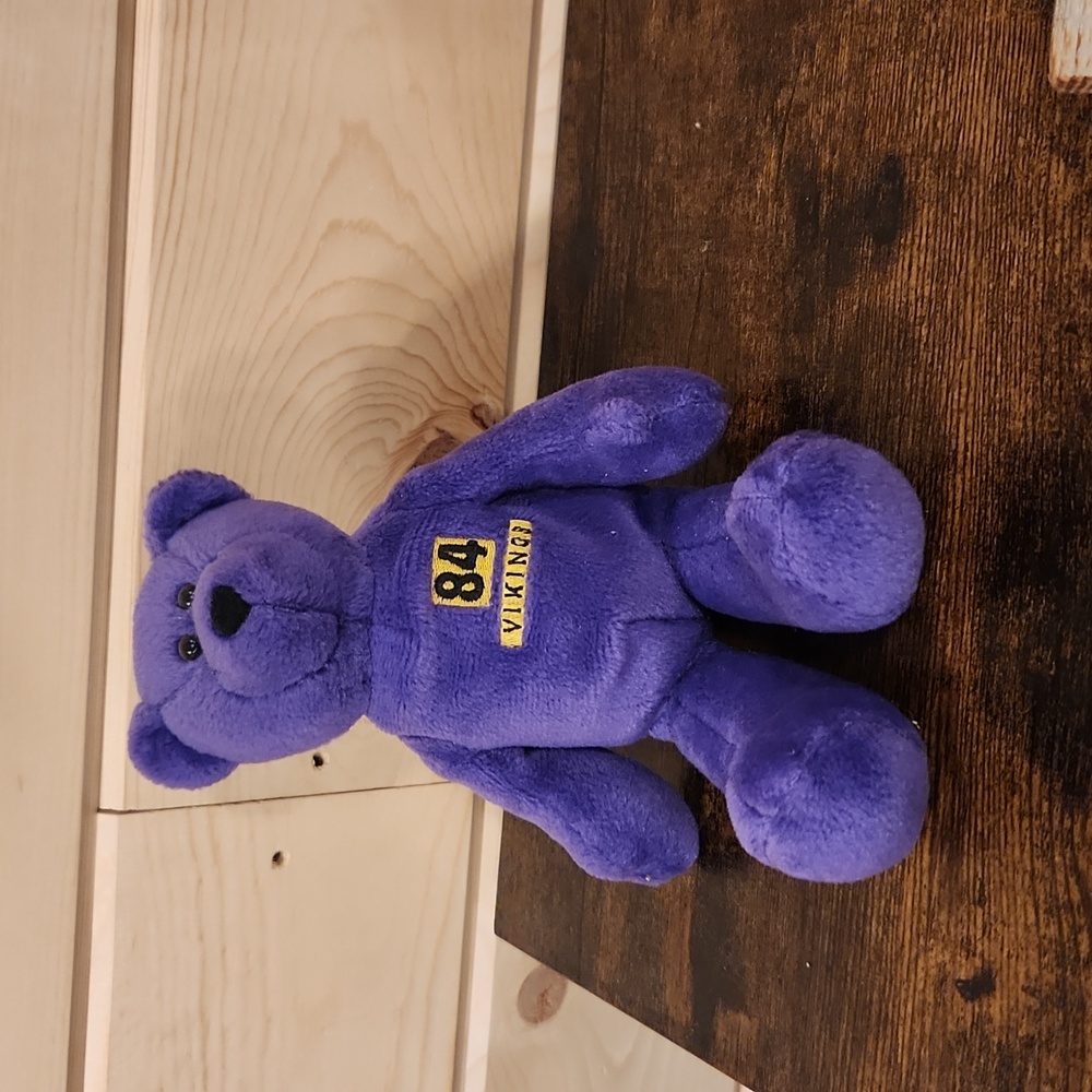 Minnesota vikings NFL - randy moss beanie bear